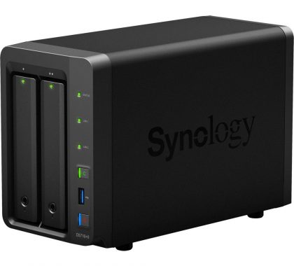 synology diskstation ds716 ii 2 bay nas 1249997